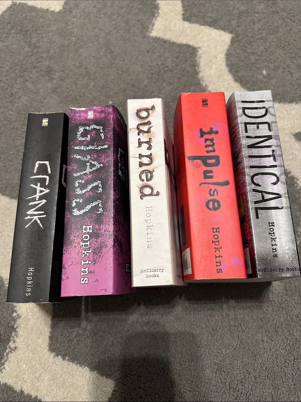 Ellen Hopkins books